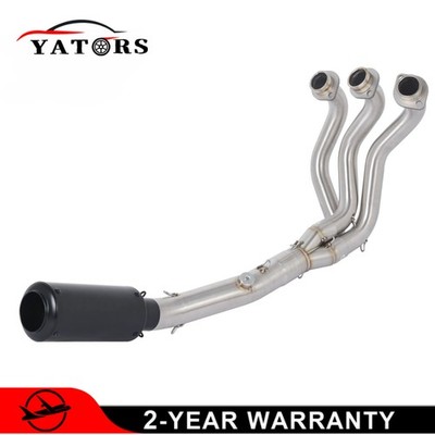 For Yamaha FZ09 XSR900 MT-09 2014-2020 Full System Exhaust Tips Header Link Pipe