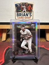 2025 Topps Chrome Update Series - Rookie Debut Coby Mayo #USC94 Sepia Refractor 