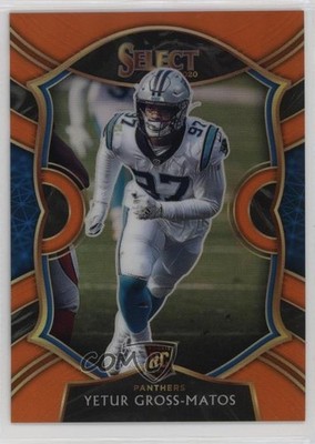 2020 Panini Select Concourse Orange Prizm /49 Yetur Gross-Matos Rookie RC hg6