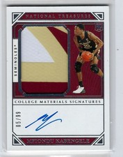Mfiondu Kabengele 2019 National Treasures auto RC #119 SN #05/99