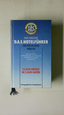 125502 Autorenkollektiv DER GROSSE D. A. S. HOTELFÜHRER DEUTSCHLAND HC