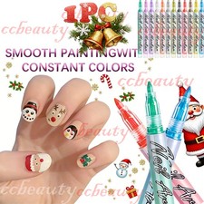 12 Colors Nail Art Pens Set, 2026 New DIY Nail Art Markers Drawing Painting Line