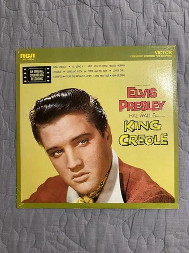 Elvis Presley King Creole 1s/1s Stereo LSP-1884 Vinyl LP Record