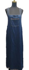 Classic Blues Denim Dress Women's Size Large New With Tags