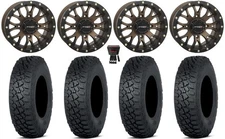 System 3 ST-3 Wheels Br 28" Tenacity XNR Tires Can-Am Defender