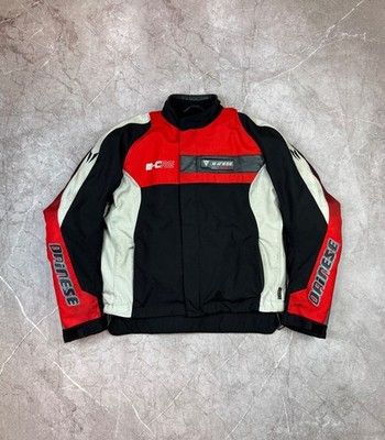 Vintage Dainese M-CRS Racing Jacket Red/Black Bikercore Size 54