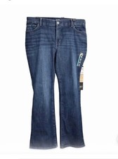 Lee Plus 22W Petite Bootcut Jeans Mid Rise Regular Fit Flex Motion Med Wash NWT