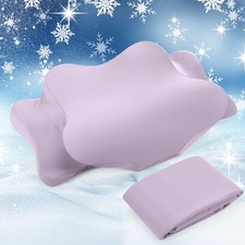 Cooling Cervical Neck Pillowcase Cover Only Pillow Case Ergonomic Pillowcas...