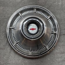Set Of 4 1966 Chevrolet Impala Belair Biscaine 14 Wheel Cover Hubcap