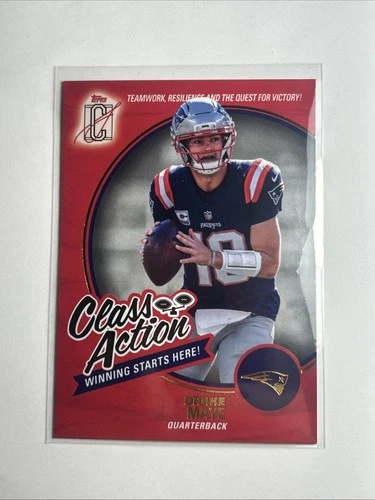 2025 Topps Signature Drake Maye Base (RAW)