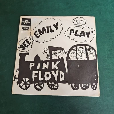 COLLECTOR THE PINK FLOYD SEE EMILY PLAY DISQUE 45T SP BIEM FR TB/TBE - Photo 1/4