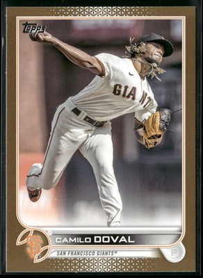 2022 Topps Update #US30 Camilo Doval Gold #/2022