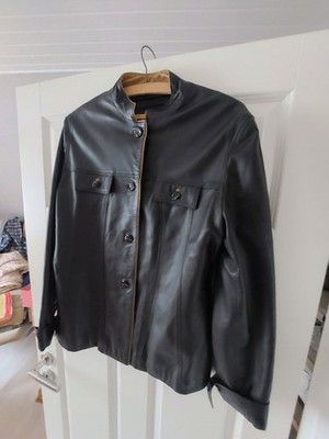 LEDERJACKE ''MONDIAL CUIR'' Gr. 42 VINTAGE TRACHT 50er / 60er Jahre CANNES Monroe
