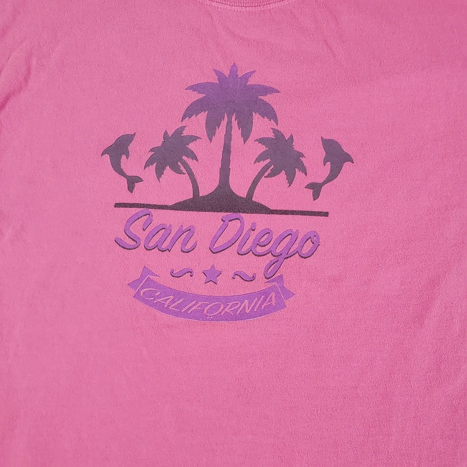 Fender Shirt Womens Medium Pink Crew Neck Short Sleeve Graphic Stretch Pullover - Image 3 of 4