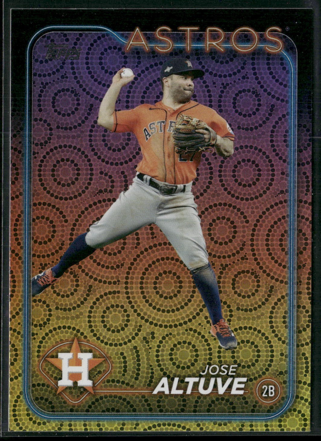 2024 Topps Series 2 Jose Altuve Holiday #700