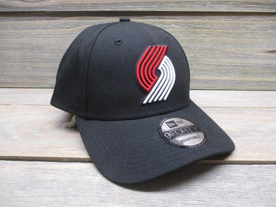 #ad Portland Trail Blazers Hat Cap Strap Back Mens One Size NBA Basketball New Era $18.99