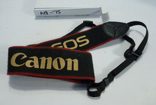 Genuine Canon EOS Strap Black/Gold/Red refm