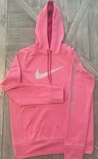 Nike Therma-Fit Hoodie Hot Pink Youth Girl  s Size Medium New Without Tags.