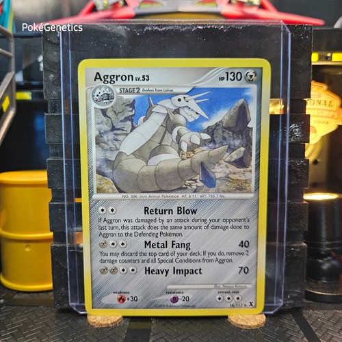 Aggron Rising Rivals Pokémon TCG 14/111 Platinum Rare
