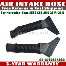 1 Set Left Right Side Air Intake Duct Hose Fit Mercedes S550 S63 Amg 2014-2017 1 Set Left Right Side Air Intake Duct Hose Fit Mercedes S550 S63 Amg 2014-2017