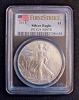 2013 American Silver Eagle - PCGS MS70 - First Strike
