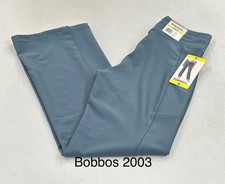 32 Degrees Cool Women's High-Rise Ribbed Active Flare Pants, Blue, Size S