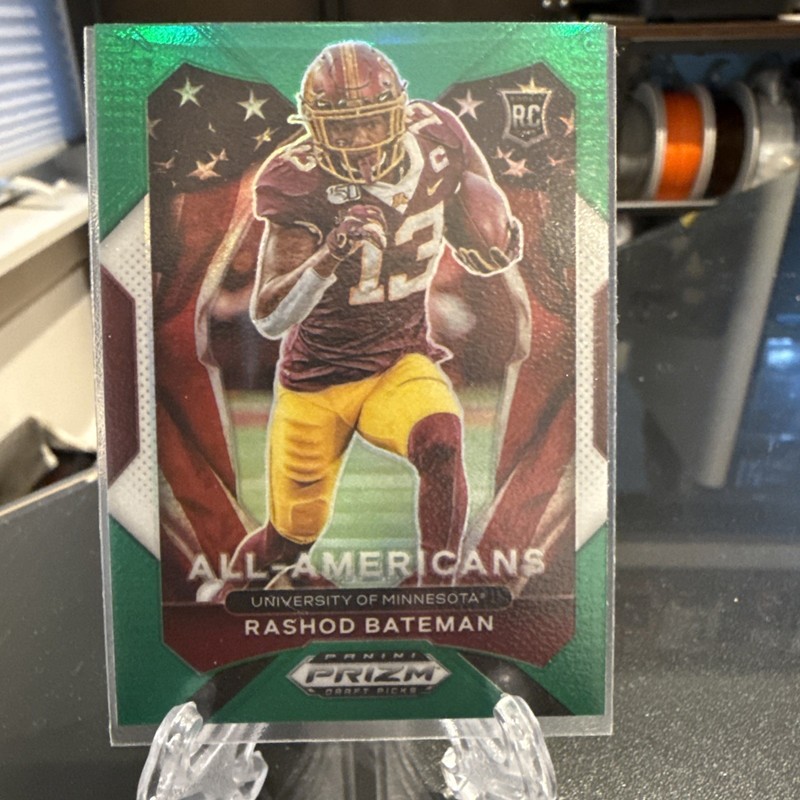 Rashod Bateman 14 Card Rookie N More Lot (Crusade, Green Prizm, Contenders)
