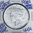 1928 S SILVER PEACE DOLLAR AUTHENTIC HI GRADE U.S. MINT COIN RARE KEY DATE 4414