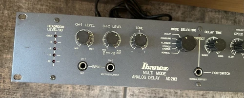 1981 IBANEZ - Multi Mode Analog Delay AD202/FLANGER/DOUBLER/Outboard Studio Gear