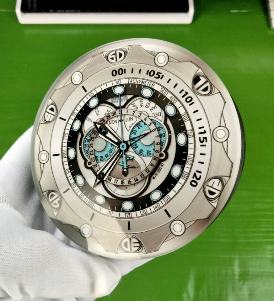 Juego de posavasos de vidrio con esfera Faded Lines Invicta 6 piezas reserva FL-CS-109 en caja Foto 3 de 4