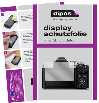 5x Schutzfolie für Olympus OM-D E-M10 Mark IV Display Folie klar