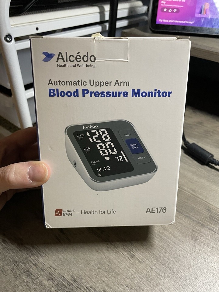 Alcedo Blood Pressure Monitor Upper Arm Automatic Digital eBay
