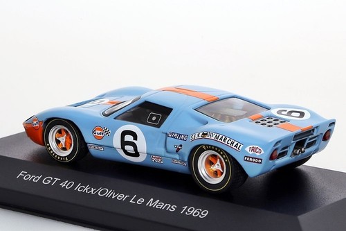 Ford DT 40 No.6 24h Le Mans azul claro/naranja WhiteBox 1:43 NUEVO/EMBALAJE ORIGINAL - Imagen 2 de 5