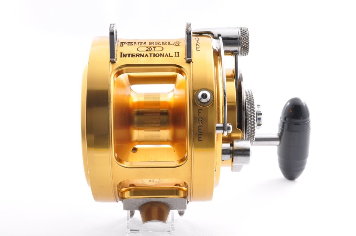 Penn Reels International ii 20T Near Mint Lever Drag Trolling Reel From  Japan