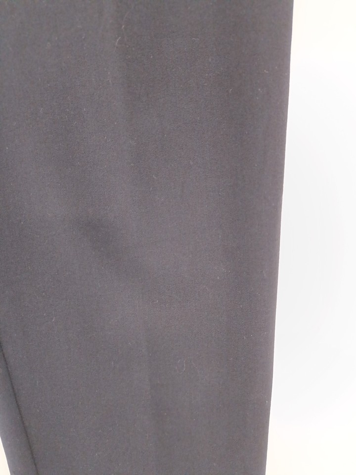 Next Women's Suit Trousers UK 14 Blue Viscose with Elastane Tapered