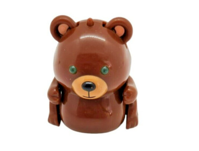 Vintage Tomy Micro Pets Brown Bear - 2002