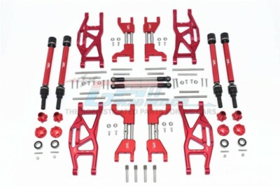 For Traxxas Maxx-WIDENING KIT from GPM - RED