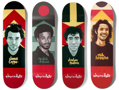 Chocolate Skateboards Evan Hecox Portrait Series Deck | eBay