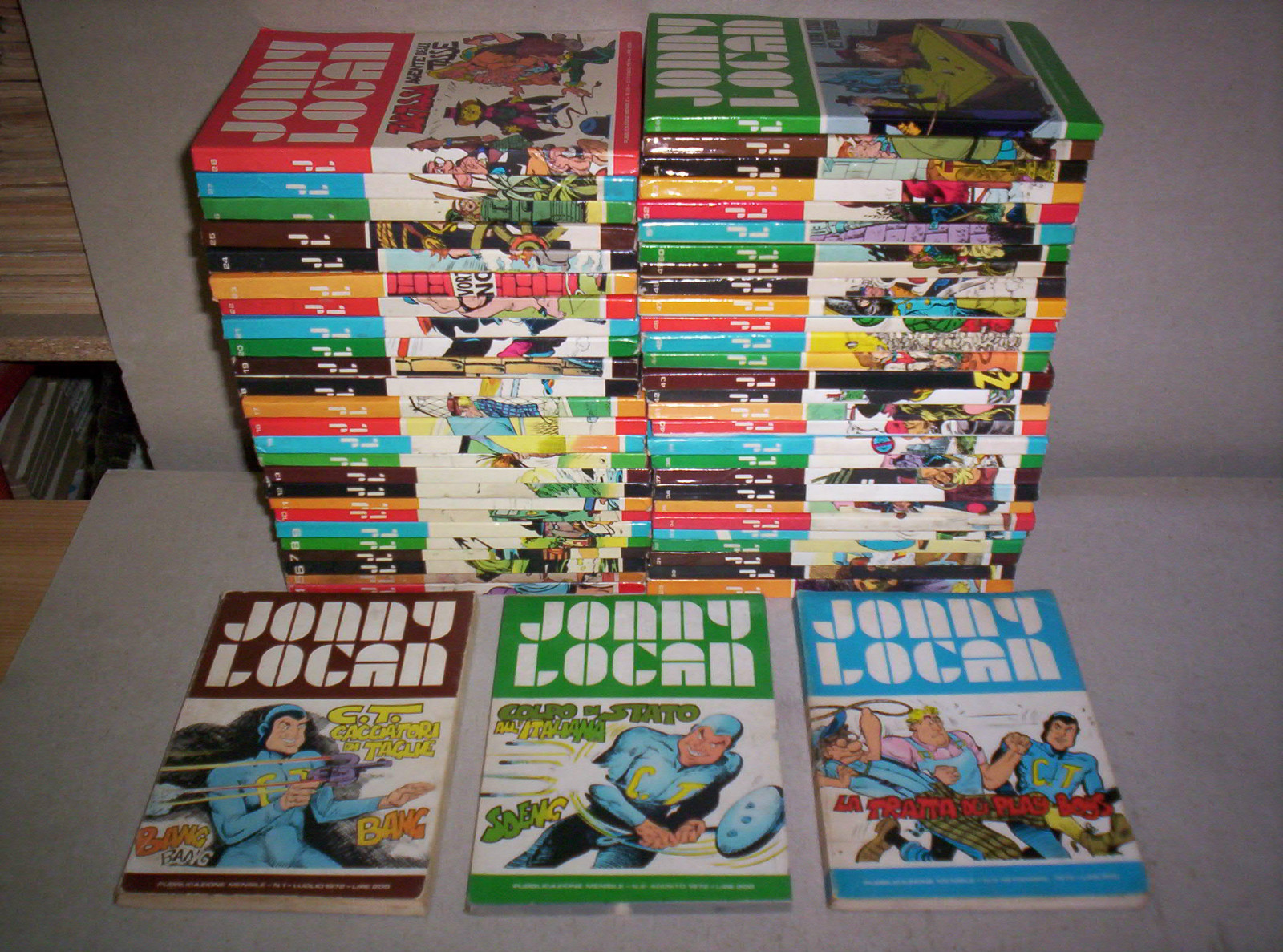JONNY LOGAN 1° SERIE DARDO 14-15-16-17-18-19-20-21-22-23 VENDITA A 5,00 EURO CAD