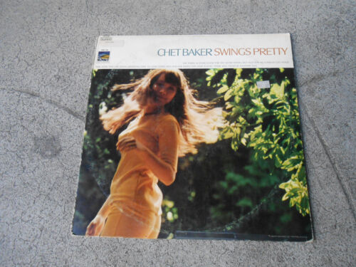 CHET BAKER-SWINGS PRETTY-LP-SUNSET SUS 5180-STEREO-DG-VG+ TO VG++