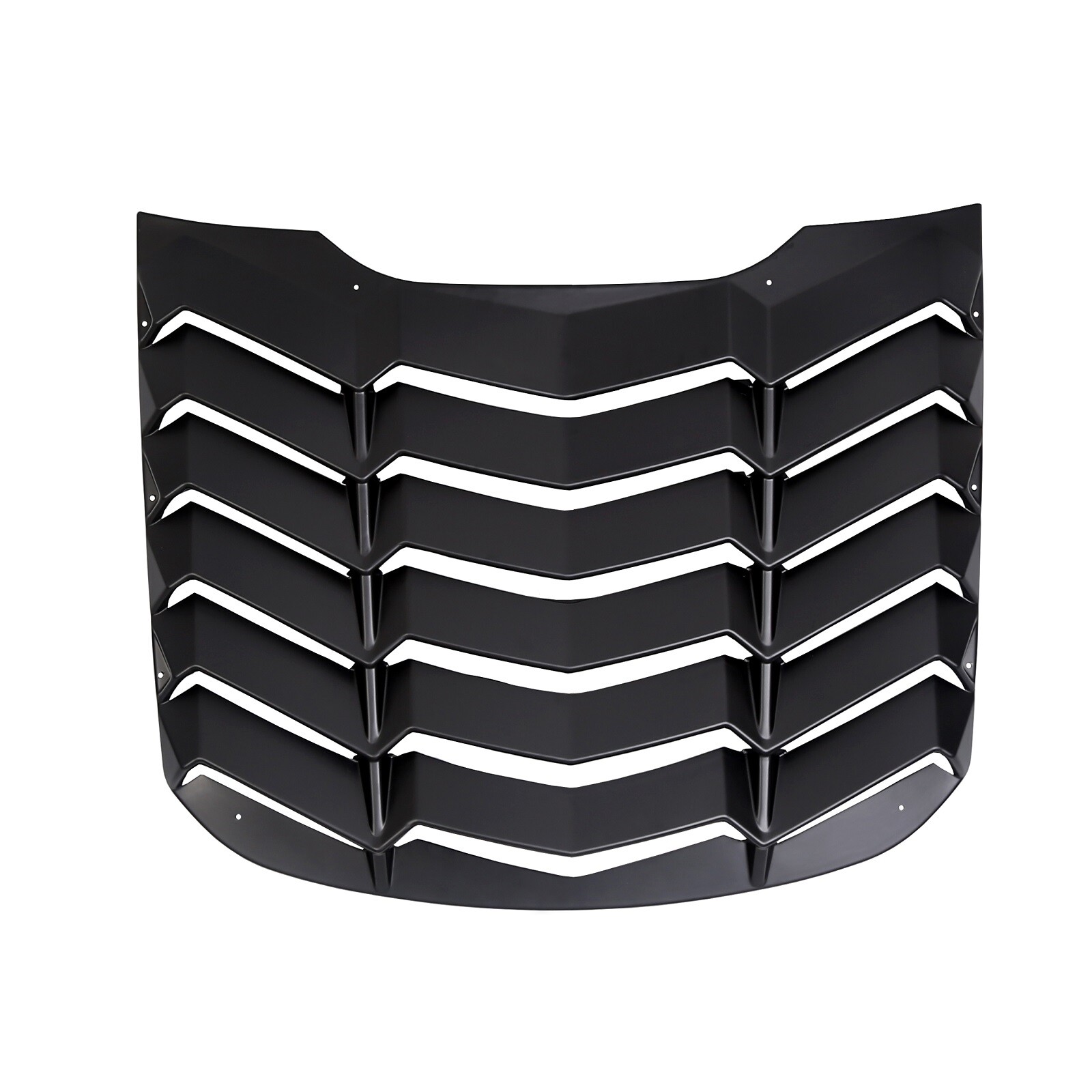 Fits 2024-2025 Ford Mustang Rear Window Louver Windshield Cover Sun Shade ABS