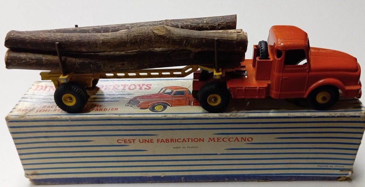 DINKY SUPERTOYS Meccano 36A - Camion Willème - Bte d'origine 1950