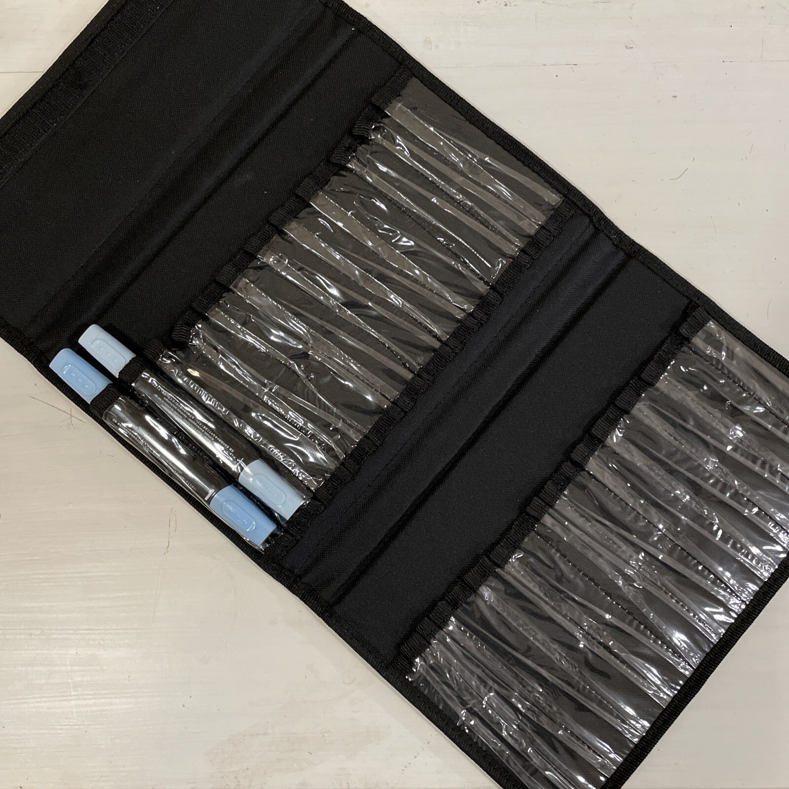Empty Stampin&rsquo; Blends Or Copic Marker Storage Case - Holds 24 - Secure Closure