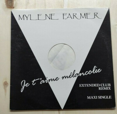 Mylene Farmer*    Je T'Aime Mélancolie France 1991  LP