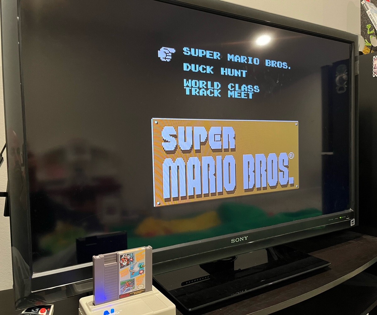 Super Mario Bros Duck Hunt World Class Track Meet — NES Game Tested  Works - Main Image