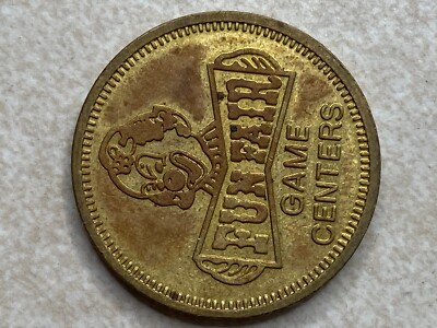 Fun Fair Game Center San Diego CA Arcade Pinball Game Token T6036