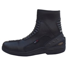 PROANTI Motorradstiefel Leder Motorrad Stiefe...