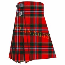 Scottish Traditional Drummond of Perth Modern Handmade 8yard Tartan Kilt For Men
