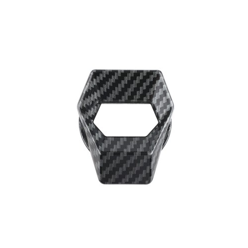 1× Carbon Fiber Car Engine Start/Stop Push Button Switch Trim Cover Accessories - Bild 5 von 12