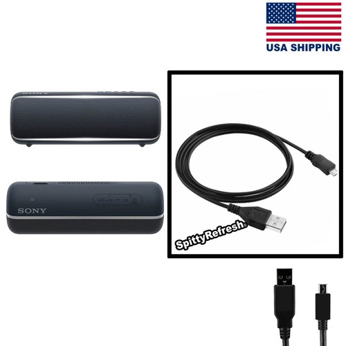 Caricatore adatto per Sony SRS-XB01, SRS-XB12, SRS-XB21, SRS-XB22, SRS-XB31, SRS-XB32, SRS-XB41, cavo di ricarica micro USB, cavo 2A OTB con panno per la pulizia del display mungoo